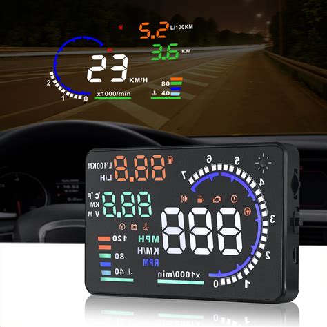 Выбор модели HUD OBD2