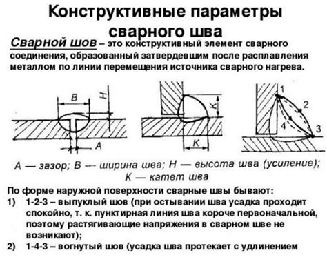 Настройка длины сварного шва