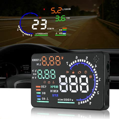 Настройка и калибровка HUD OBD2