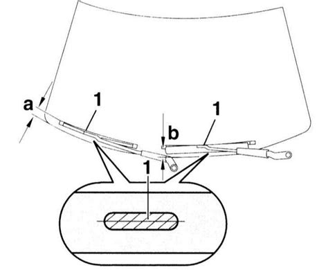 Неправильная регулировка механизма стеклоочистителей