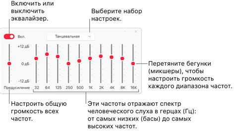 Определение оптимальных настроек эквалайзера