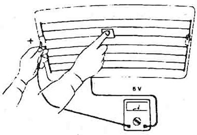 Проверка электрического подогрева заднего стекла на Hyundai Creta
