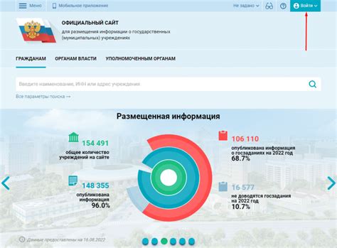 Создание аккаунта и регистрация на bus.gov.ru