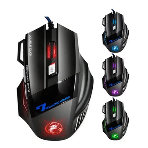 Imice x7 gaming mouse: выбор цветов и эффектов подсветки